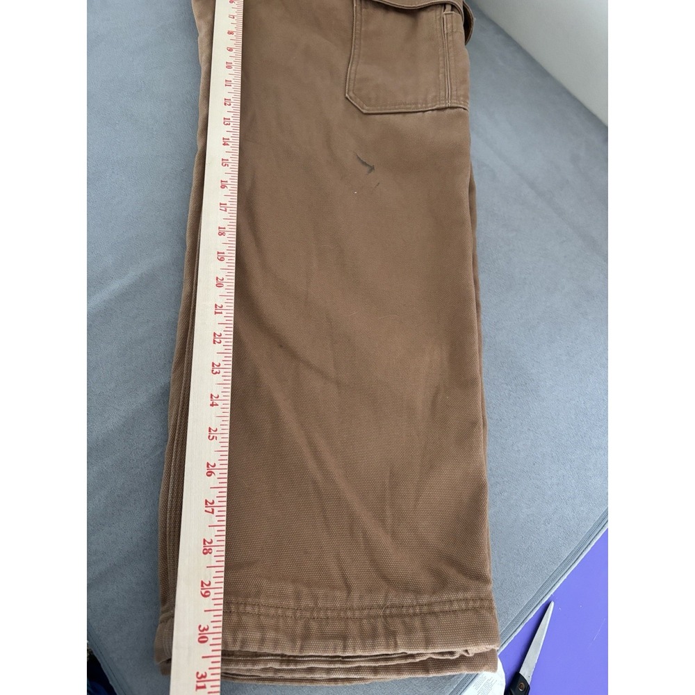 Duluth Trading Mens Fire Hose Fleece-Lined Relaxed Fit Pants 36 X 31 Warm Work - Picture 4 of 15